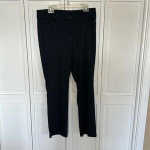 Black and blue dress pants